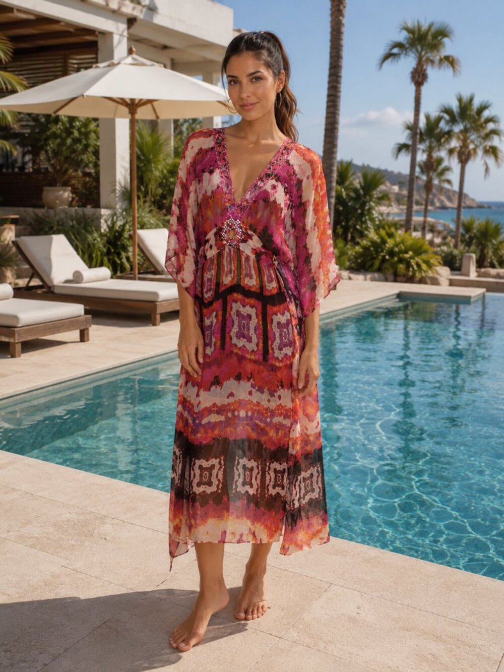 Passion Concept Swimsuit Cover-up Size M
